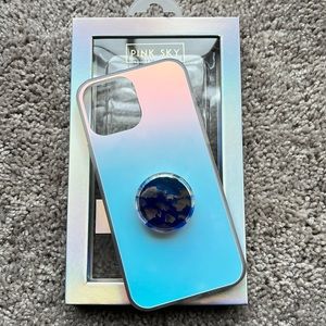 Pink sky iPhone 13/12 Pro Max case